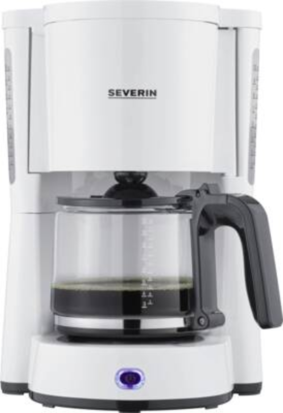 Severin KA4816 Filter-Kaffeemaschine Weiss-Schwarz 