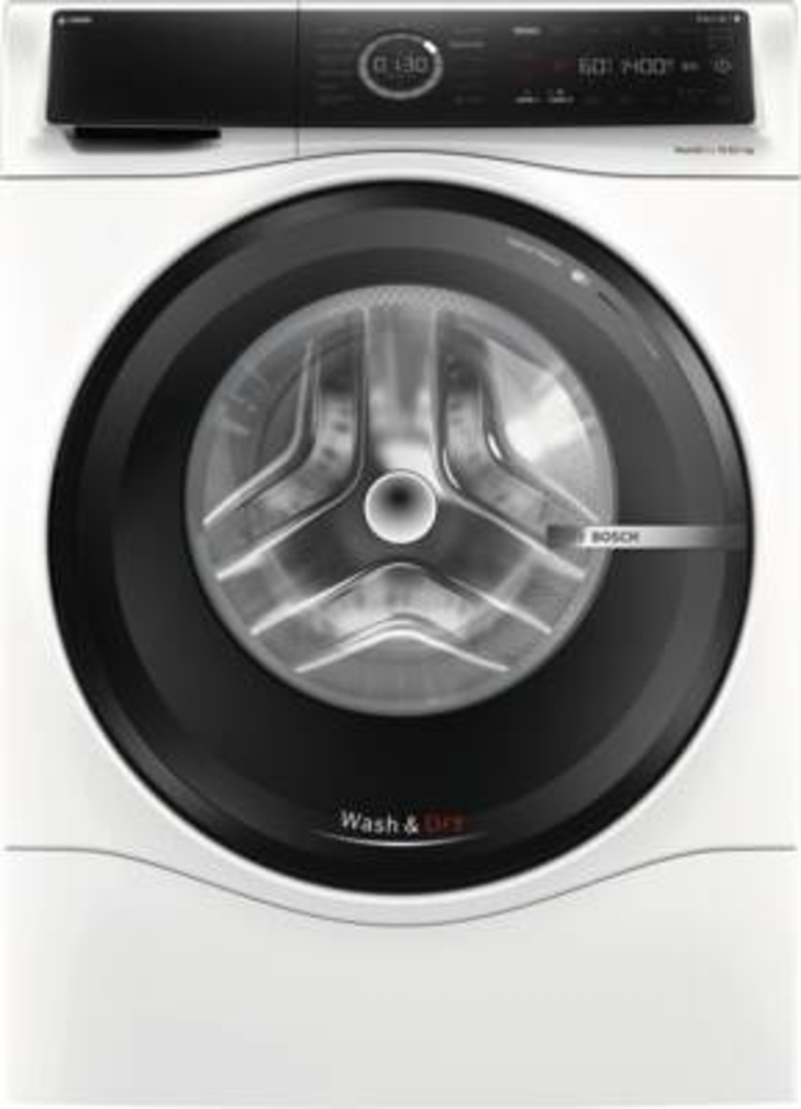 Bosch WNC254A40 Serie 8 Waschtrockner, 10.5/6 kg, 1400 U/min Weiss