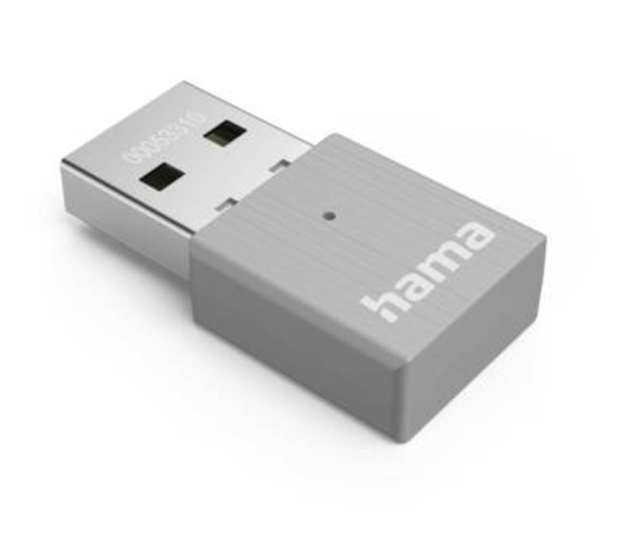 Hama 53310 AC600 Nano-WLAN-USB-Stick, 2.4/5 GHz 