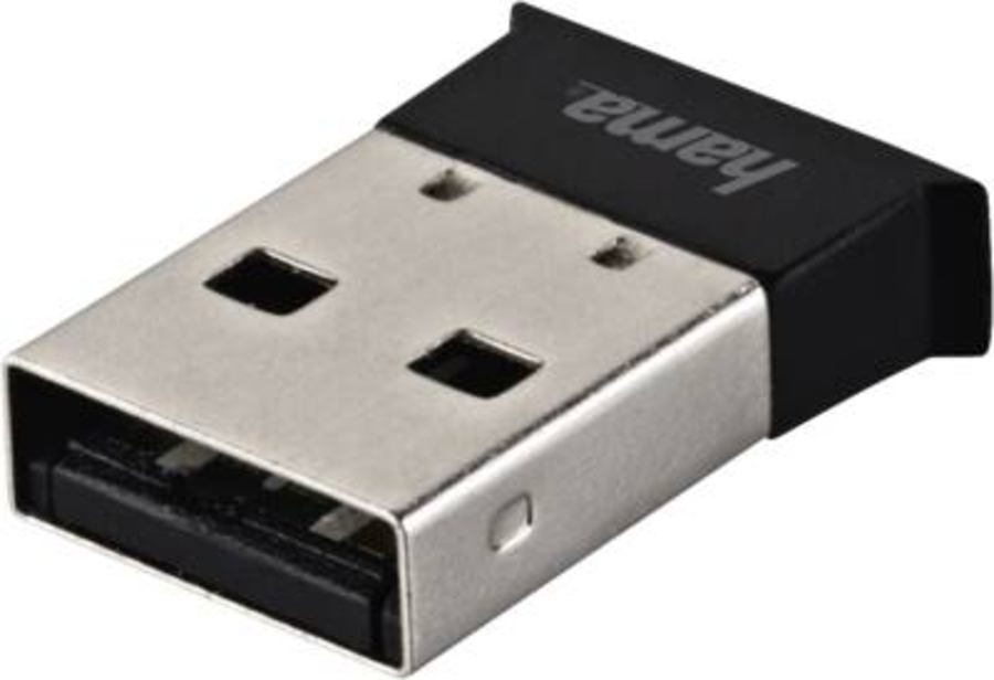 Hama 53312 Bluetooth®-USB-Adapter, Version 5.0 C2 + EDR 