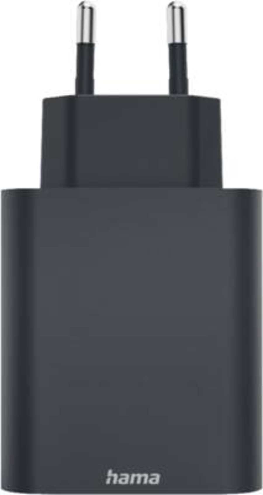 Hama 86445 Schnellladegerät, 2x USB-C, 1x USB-A, PD, 65 W, Anthrazit