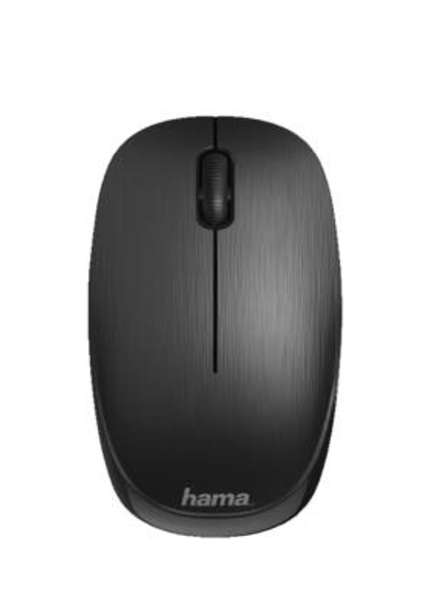Hama 182618 Optische Funkmaus "MW-110", 3 Tasten, Schwarz 