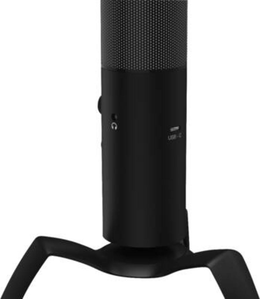 uRage 186059 Streaming-Mikrofon "Stream 750 HD Illuminated" Schwarz