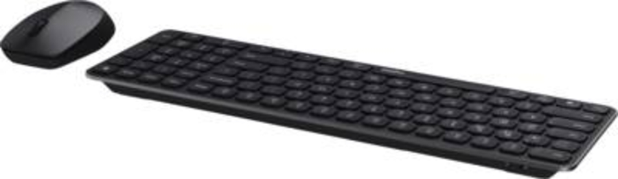 Rapoo 226112 Kabelloses ultraflaches Multi-Mode-Deskset "9310M", Schwarz