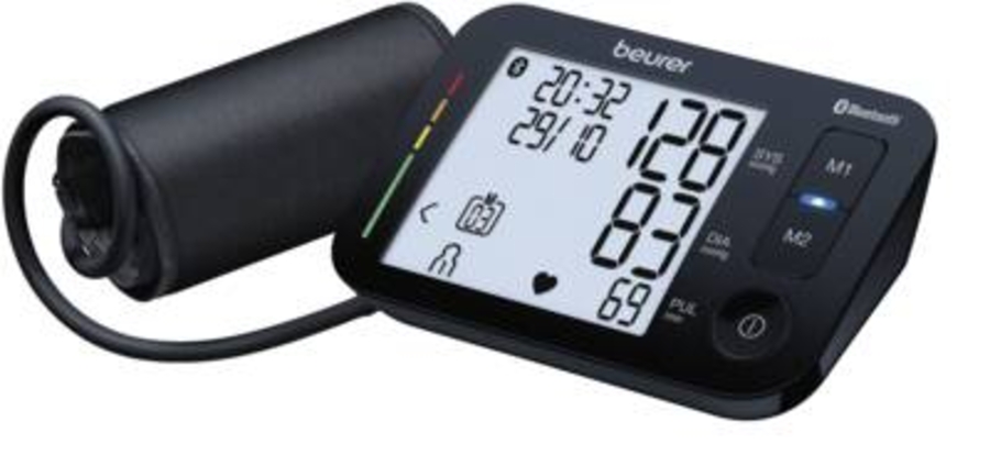 Beurer BM 54 berarm Blutdruckmessgerät + Bluetooth  Schwarz