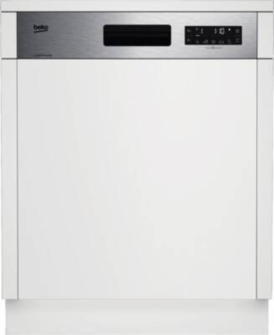 Beko BDSN28451X Geschirrspüler Einbau teilintegriert 60cm 