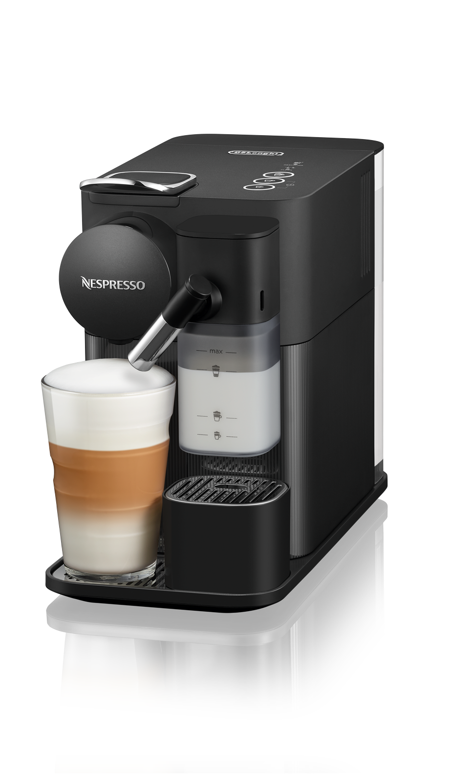 De´Longhi EN510.B Lattissima One Nespresso  Kaffee-Kapselmaschine schwarz 