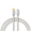 CCTB39650AL10 Apple Lightning-Kabel | Lightning-Stecker 8-polig – USB-C | 1,0 m | Aluminium