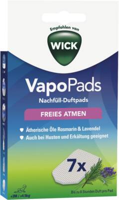Wick WBR7v1 Vapo Pads Nachfüll-Pads für Luftbefeuchter Rosmarin/Lavendel 