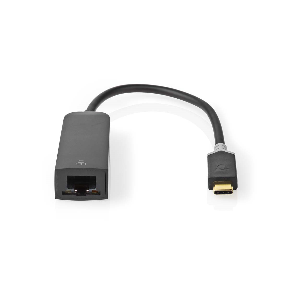 Nedis CCBW64952AT02 USB-Netzwerkadapter USB 3.2 Gen 1 | 1000 Mbps | USB-C™ Stecker | RJ45 Buchse |