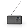 RDDB5110BK DAB + Radio Tisch Ausführumg | DAB+ / FM | 1.3 "  Scharz-weiß Monitor | Stromversorgung über USB | Digital