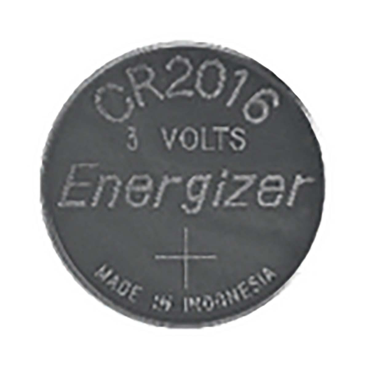 Energizer CR2016 Lithium-Knopfzelle 3 V DC | 100 mAh | 2-Blister | Silber