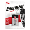 EN-MAX9V1 Alkaline Batterie 9V 6LR61 | 1-Blister | Schwarz / Silber