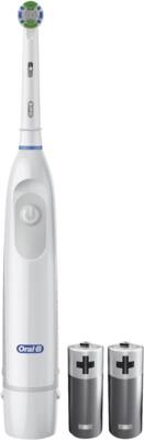 Oral-B Pro batteriebetriebene Zahnbürste Weiß 