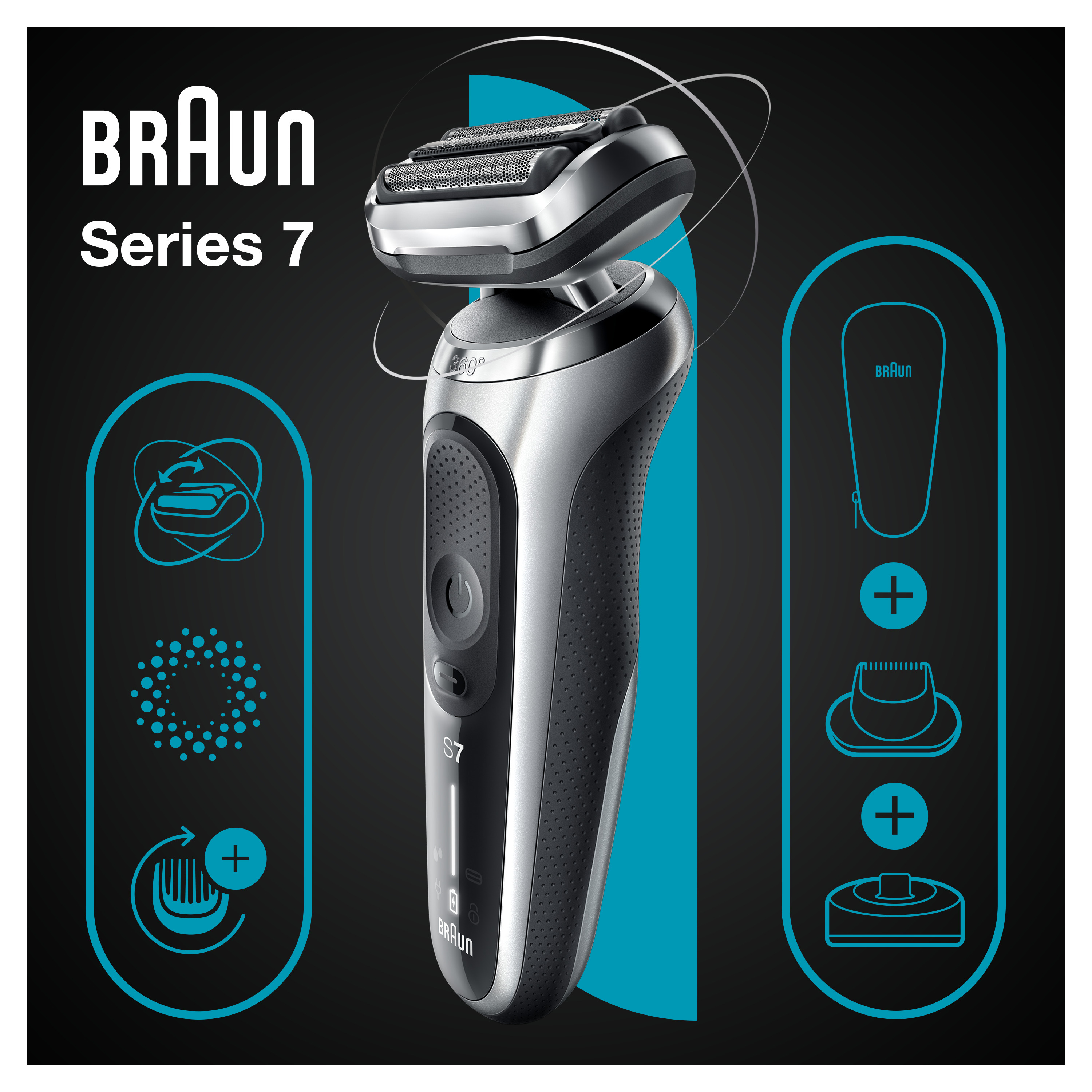 Braun Personal Care Series 7 71-S4200cs Elektrorasierer 