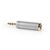 CAGC22935ME Stereo-Audio-Adapter 3.5 mm Stecker | 6.35 mm Buchse | Vergoldet 