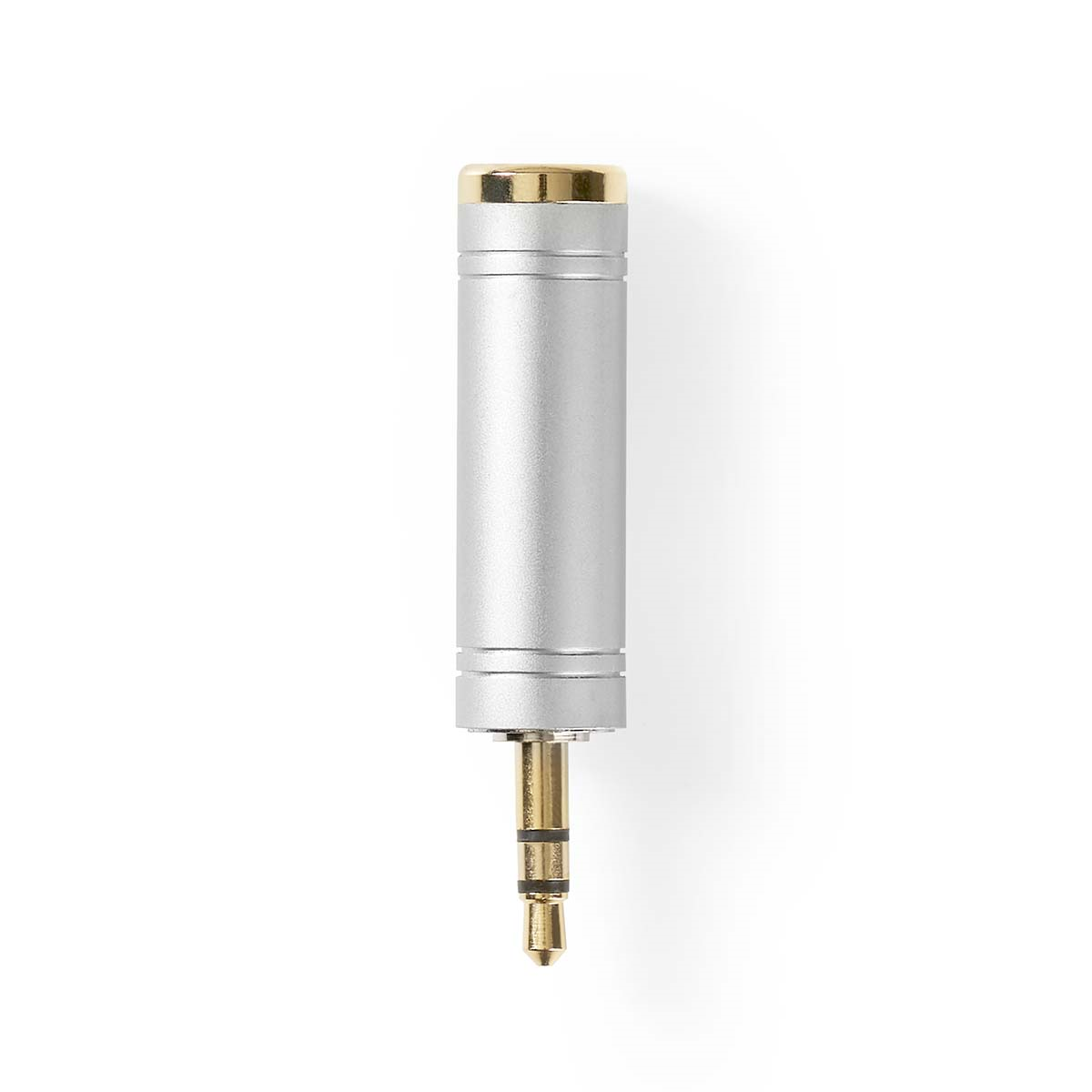 Nedis CAGC22935ME Stereo-Audio-Adapter 3.5 mm Stecker | 6.35 mm Buchse | Vergoldet 