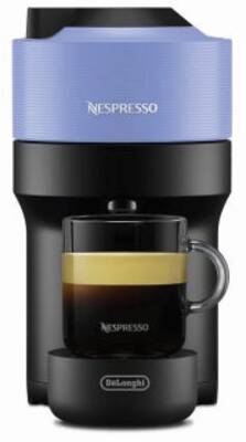 De´Longhi ENV 90.A Nespresso Vertuo Pop Schwarz-Blau Kaffee-Kapselmaschine