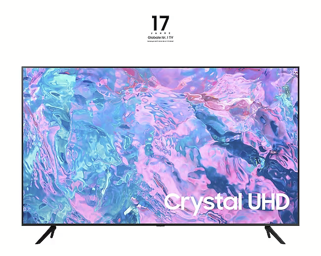 Samsung UE43CU7170 (2023) 43" (108 cm) Crystal UHD Fernseher SmartTV ,4K 