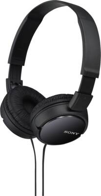 Sony MDR-ZX110 On Ear Kopfhörer kabelgebunden Schwarz 