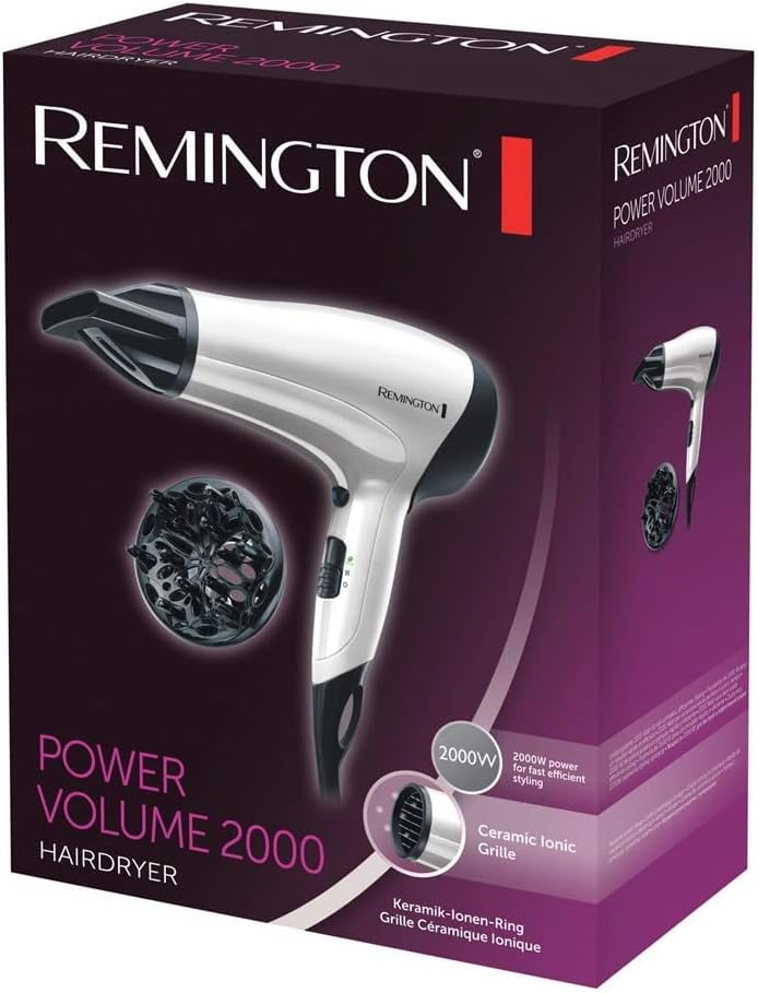 Remington D3015 Power Volume 2000 Dryer weiß 