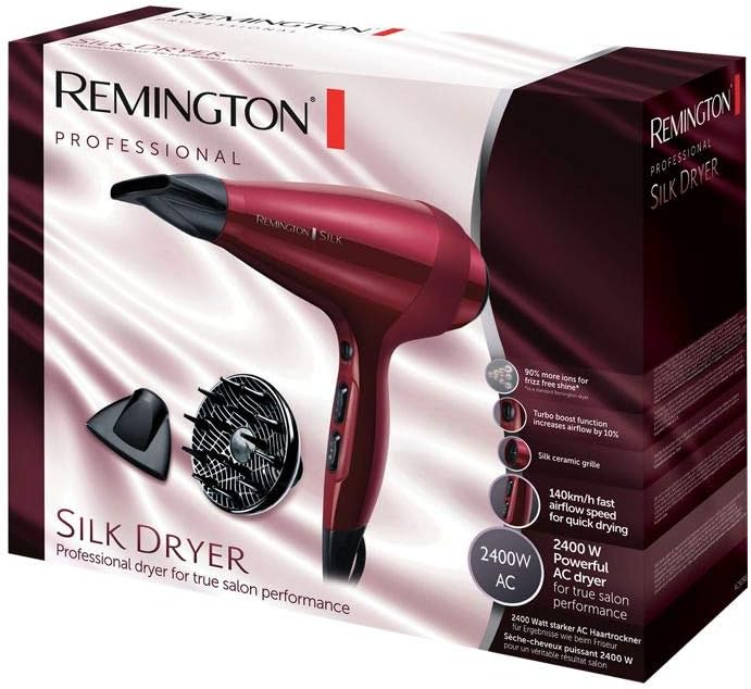 Remington AC9096 Silk Dryer Rot/Schwarz 