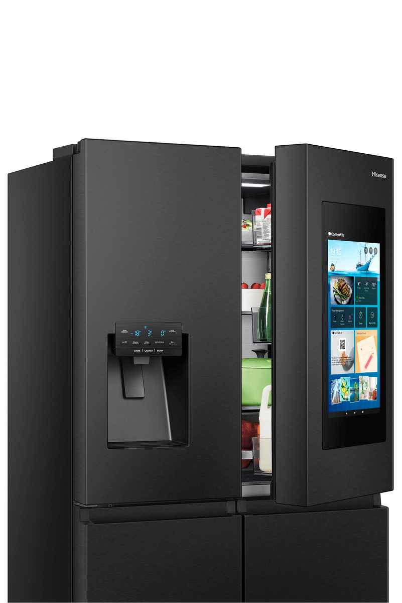 Hisense RQ760N4IFE  Multi Door Side by Side 21 Zoll TFT Touchdisplay mit Android System