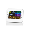 WEST402WT Wetterstation Farb-LCD-Anzeige | Weckerfunktion Innen- und Aussenbereich | Inklusive schnurloser