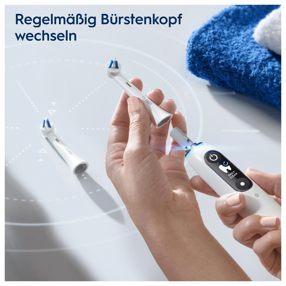 Oral-B iO Spezialisierte Reinigung Aufsteckbürsten 2er 