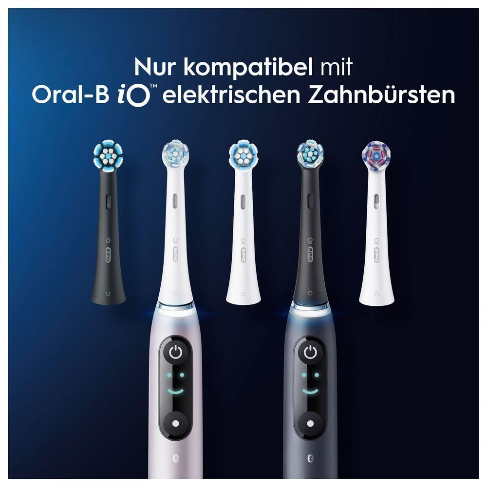 Oral-B iO Black Ultimative Reinigung Aufsteckbürsten 8er 