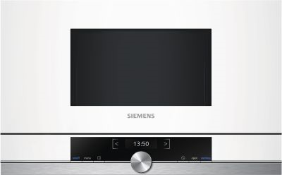 Siemens BF634LGW1 Einbau Mikrowellengerät 900W 60cm Gerätemaße (HxBxT): 382 x 594 x 318 mm, Weiß