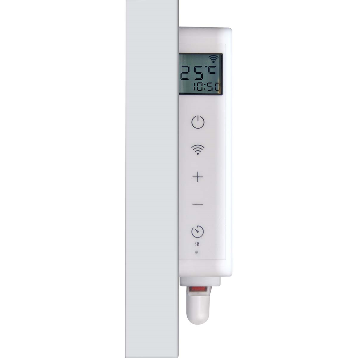 Nedis HTIP700WTW SmartLife Infrarot-Heizplatte 700 W | 1 Hitzeeinstellung | Verstellbares Thermostat 