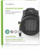 HTIF20FYW Heizlüfter im Industriedesign 1000 / 2000 W | Verstellbares Thermostat 