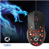 GMWD410BK Gaming Mouse Verdrahtet 1.50 m | RGB 800 / 1200 / 2400 / 3200 / 4800 / 7200 dpi | Einstellbar DPI