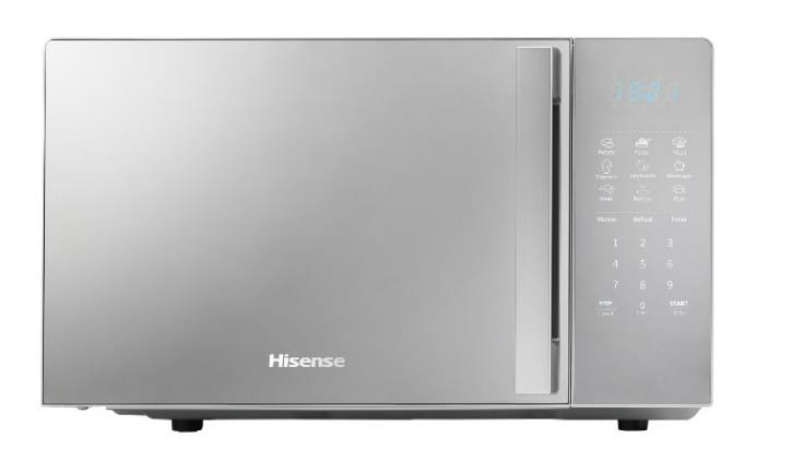 Hisense H20MOMSS4H Stand Mikrowelle 700W 20 Liter Gerätemaß (B x H x T): 45,5 × 26,1 × 32,6 cm