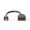 CCGB37454BK02 Mini Displayport-Kabel(Adapter) DisplayPort 1.4 |Mini DisplayPort Stecker|DisplayPort Buchse