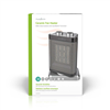 HTFA17GY Keramik-PTC-Heizlüfter 1000 / 1500 W |2 Wärme Modus Verstellbares Thermostat | automatisch drehbar | Überhitzung