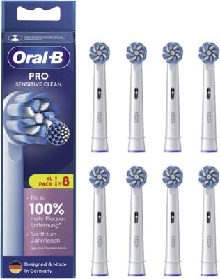 Oral-B Aufsteckbürsten Pro Sensitive Clean 8er 