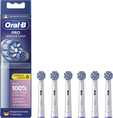 Oral-B Aufsteckbürsten Pro Sensitive Clean 6er 