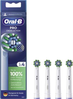 Oral-B Aufsteckbürsten Pro CrossAction 4er 
