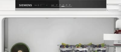 Siemens KI21RVFE0 Kühlschrank Einbau 88cm Nische weiß