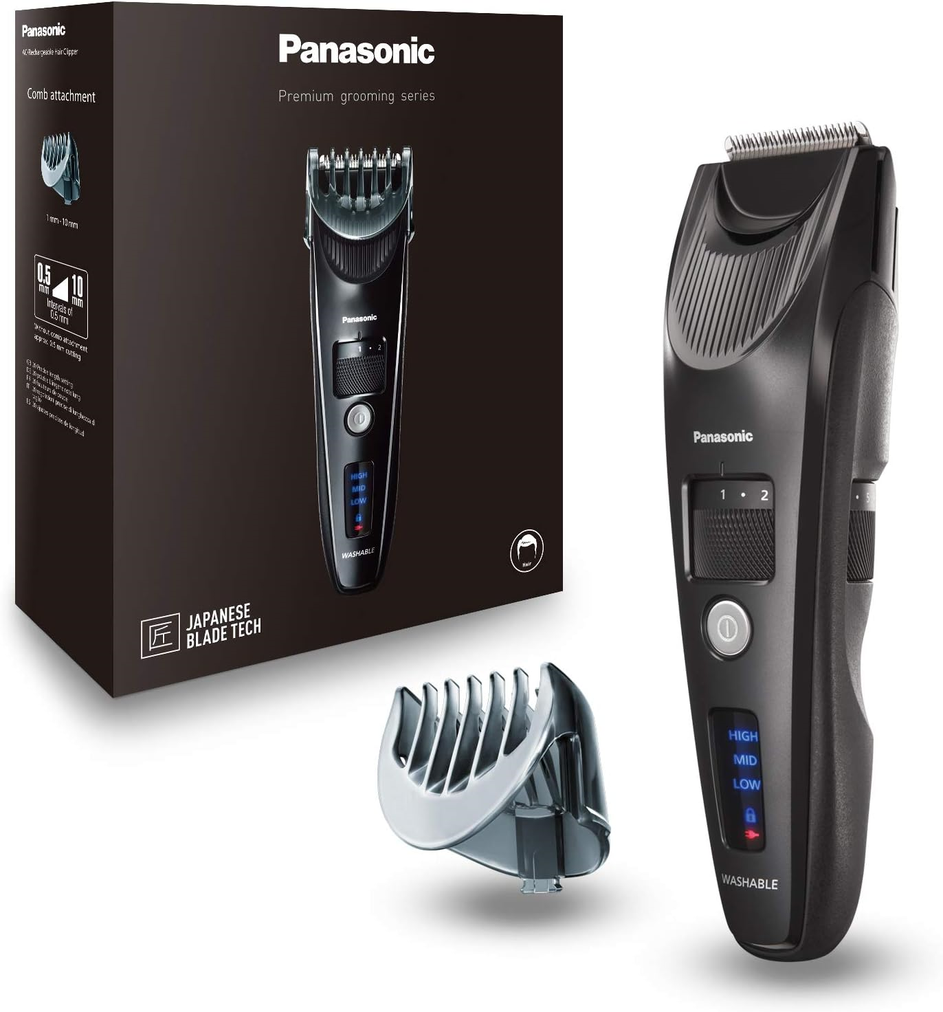 Panasonic ER-SC40-K803 Haarschneider Schwarz 