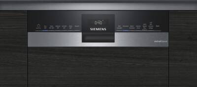 Siemens SR55ZS00MD Geschirrspüler Einbau teilintegriert  Edelstahl 45cm