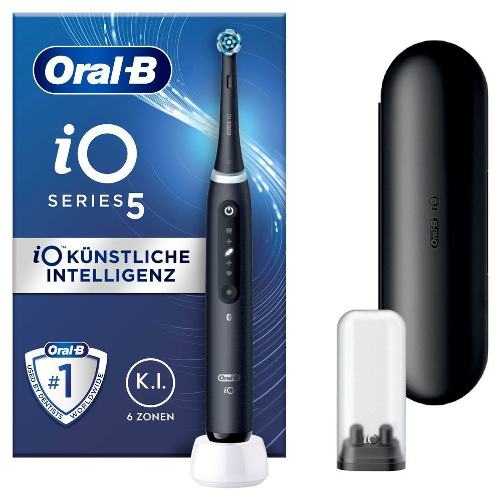 Oral-B iO 5 Elektrische Zahnbürste Matt Black 