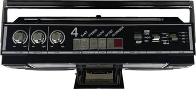 Silva PCR1980 BT  4-Band-Radio, Kassette, AUX-In, USB, Bluetooth,  USB-Recording