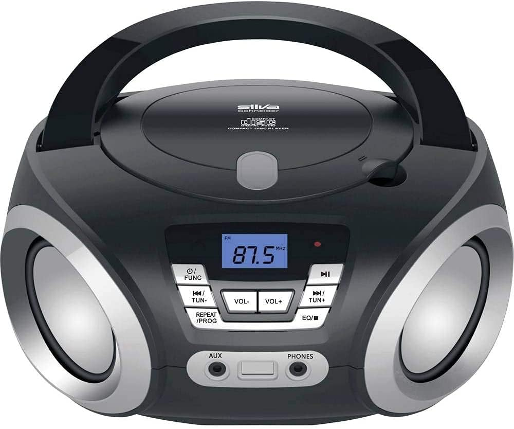 Silva Schneider PCD 19.1 Portable Radio-/CD-Player schwarz 210715
