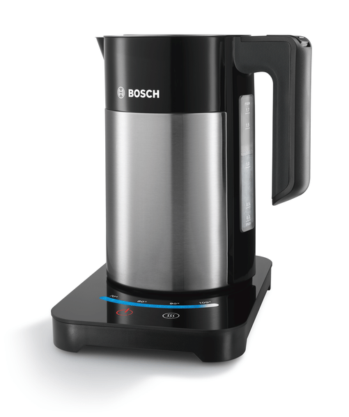 Bosch TWK7203 Wasserkocher Edelstahl-Schwarz 1.7 l 