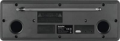 Technisat 370CD BT Digitradio 2x5W DAB+ UKW BT CD MP3 Weck-/Sleept. USB FB Schwarz