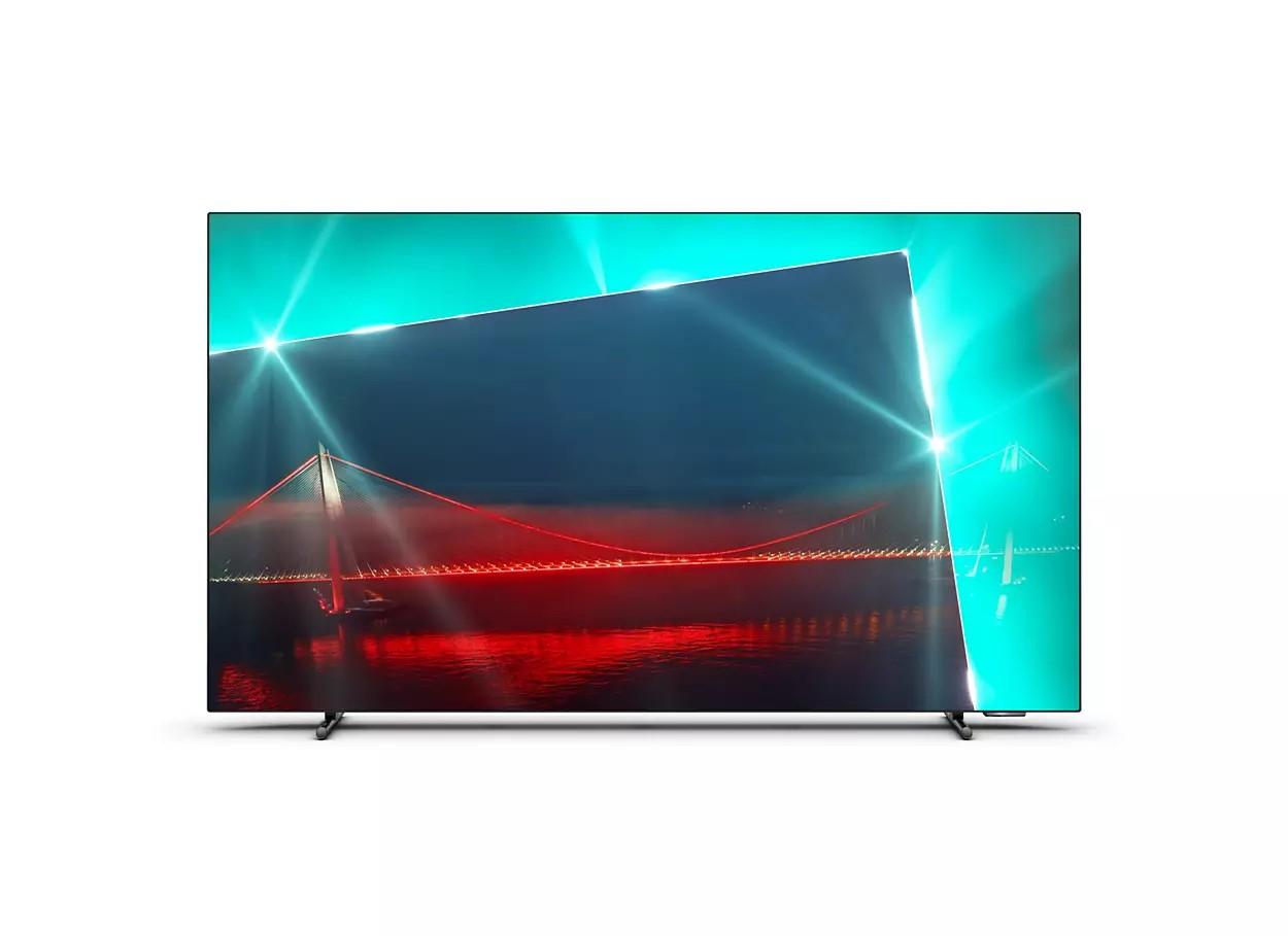Philips 65OLED718/12 OLED Ultra HD Smart TV Fernseher 164cm Ambilight 3-seitig