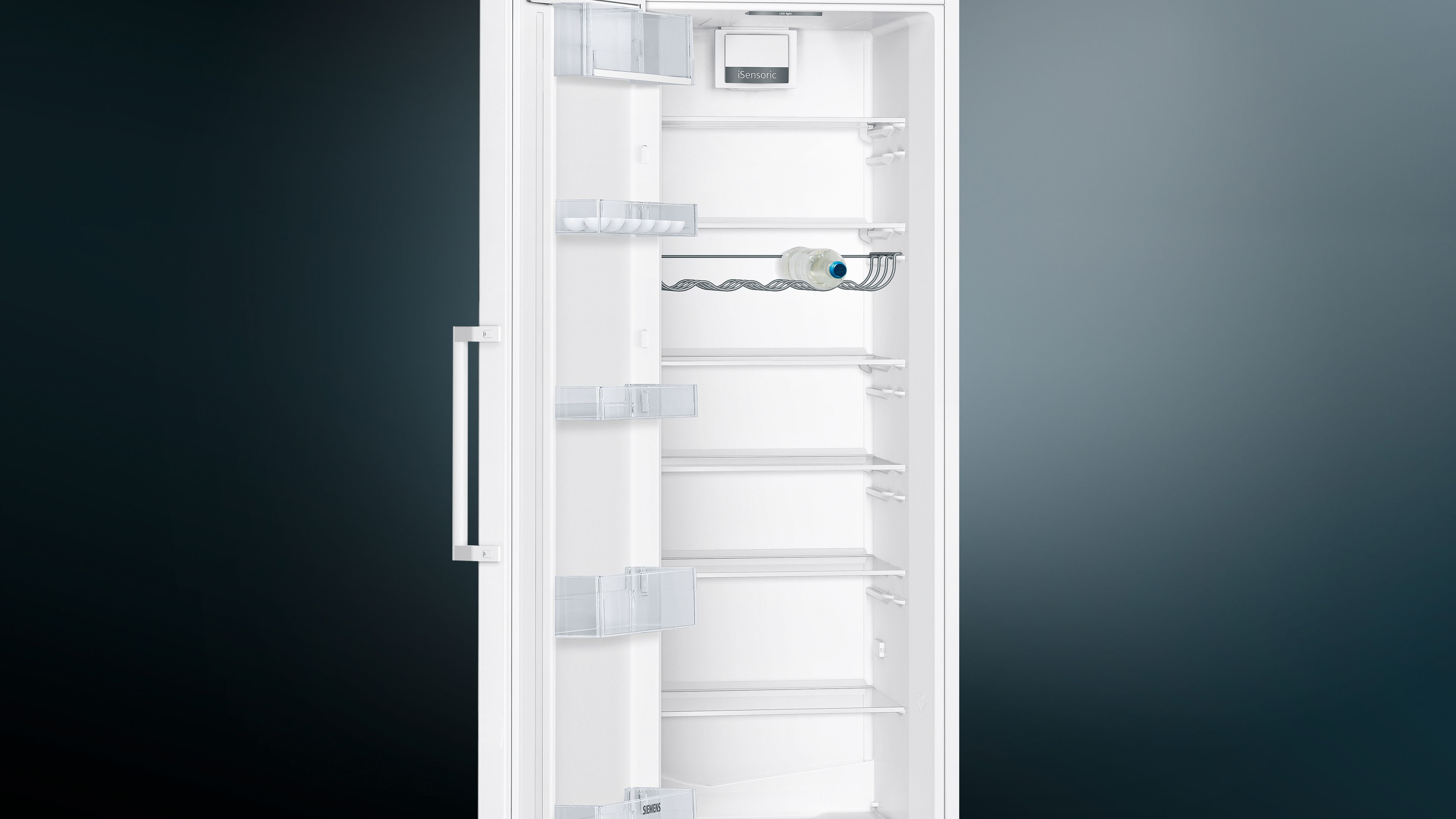 Siemens KS36VVWDP Kühlschrank Stand 186 x 60 cm, Weiß 